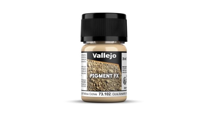 Vallejo - Pigments - Light Yellow Ochre 30ml
