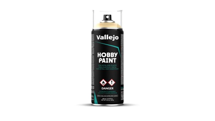 Vallejo Aerosol Spray Primer - Bonewhite 400ml