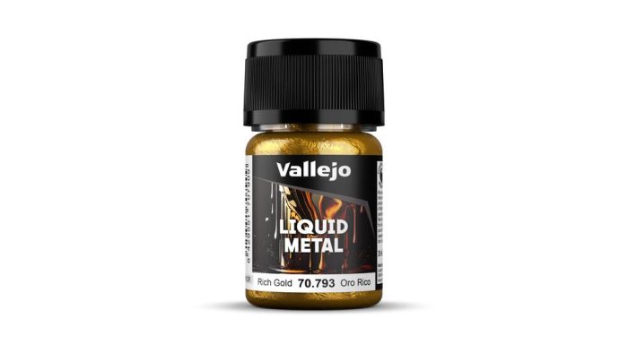 Vallejo - Alcohol-based metallics - Rich Gold
