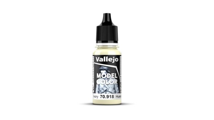 Vallejo - Model Color - Matt - 004 - Ivory - Image 2