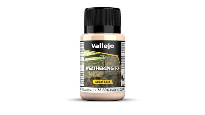 Vallejo - Weathering Effects - Light Brown Splash Mud 40ml