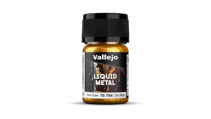 Vallejo - Alcohol-based metallics - Red Gold