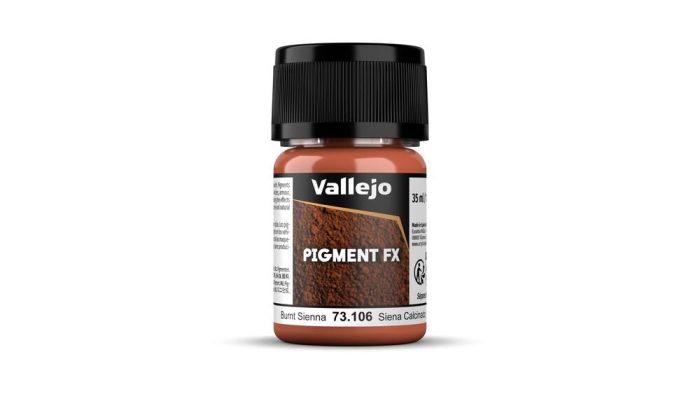Vallejo - Pigments - Burnt Sienna 30ml