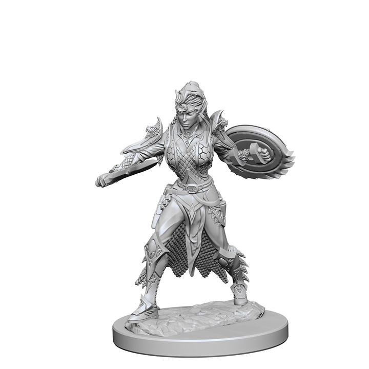 Pathfinder Battles Deep Cuts: Elf Female Fighter