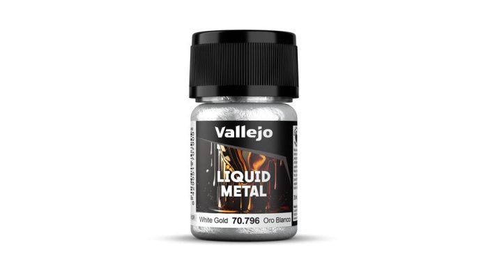 Vallejo - Alcohol-based metallics - White Gold