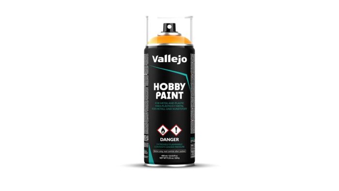 Vallejo Aerosol Spray Primer - Sun Yellow