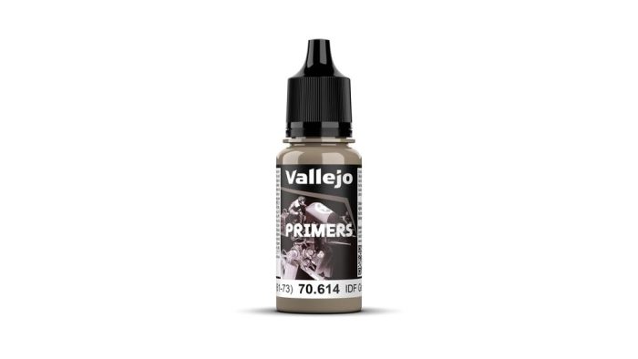 Vallejo - Surface Primer - IDF Israelí Sand Grey 61-73 17 ml
