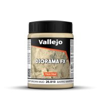 Vallejo - Diorama Effects - Light Brown Thick Mud 200ml