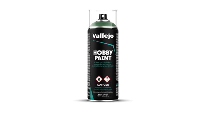 Vallejo Aerosol Spray Primer - Sick Green