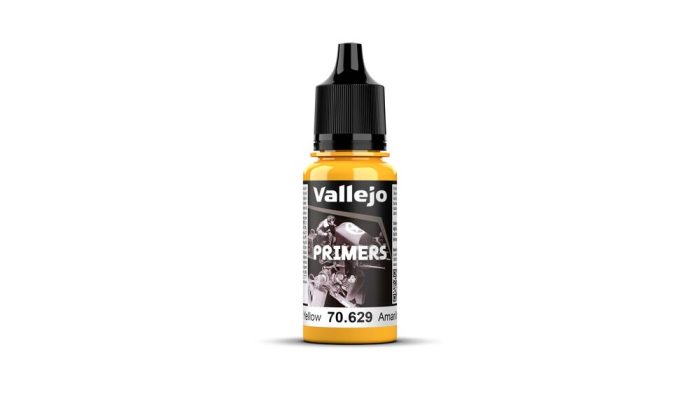 Vallejo - Surface Primer - Sun Yellow 18ml