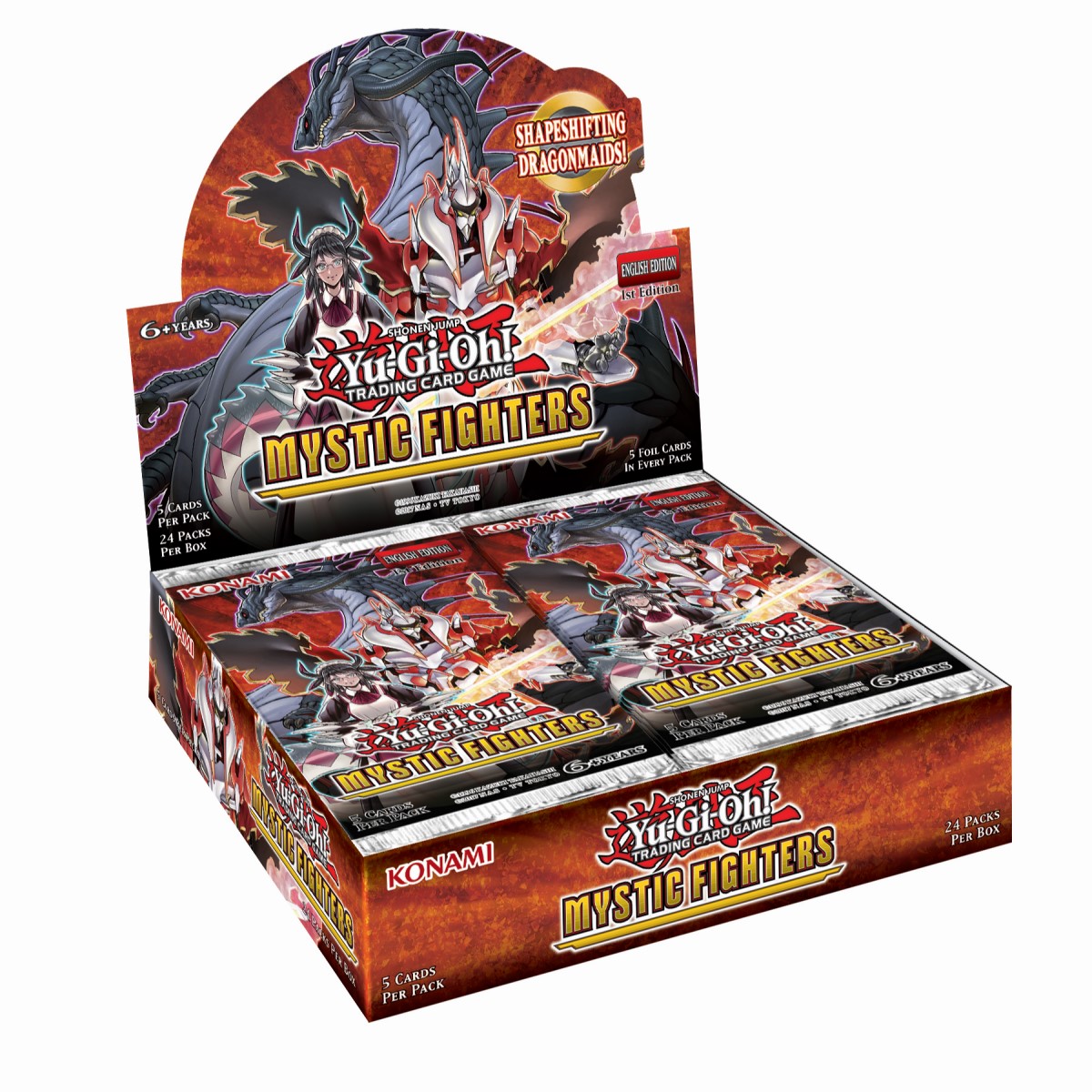 YGO Mystic Fighters Booster 24ct - Geek Culture