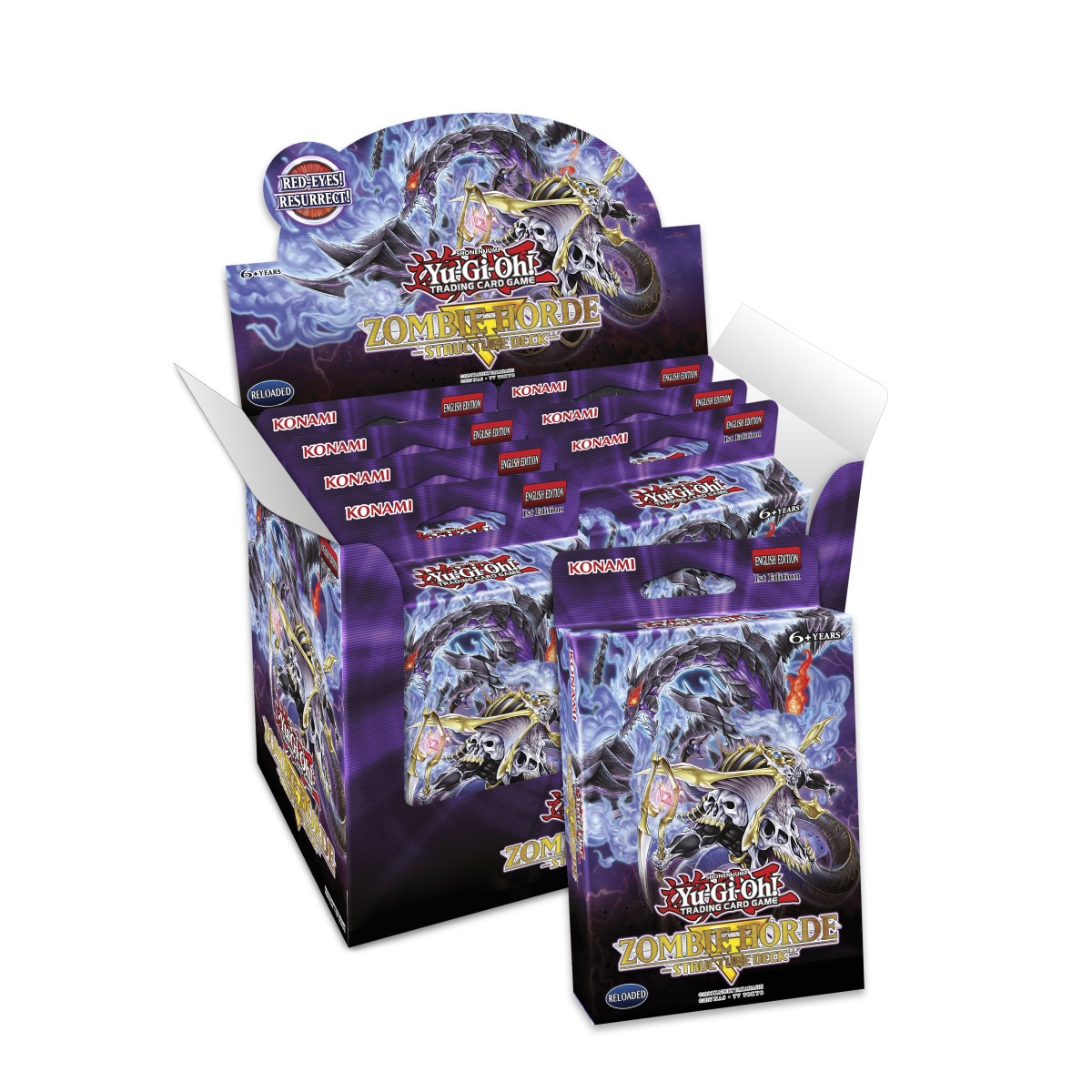 YuGiOh! Zombie Horde Structure Deck 8ct Geek Culture