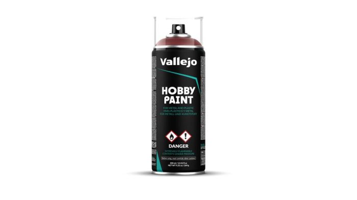 Vallejo Aerosol Spray Primer - Gory Red