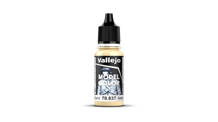 Vallejo - Model Color - Matt - 022 - Pale Sand - Image 2