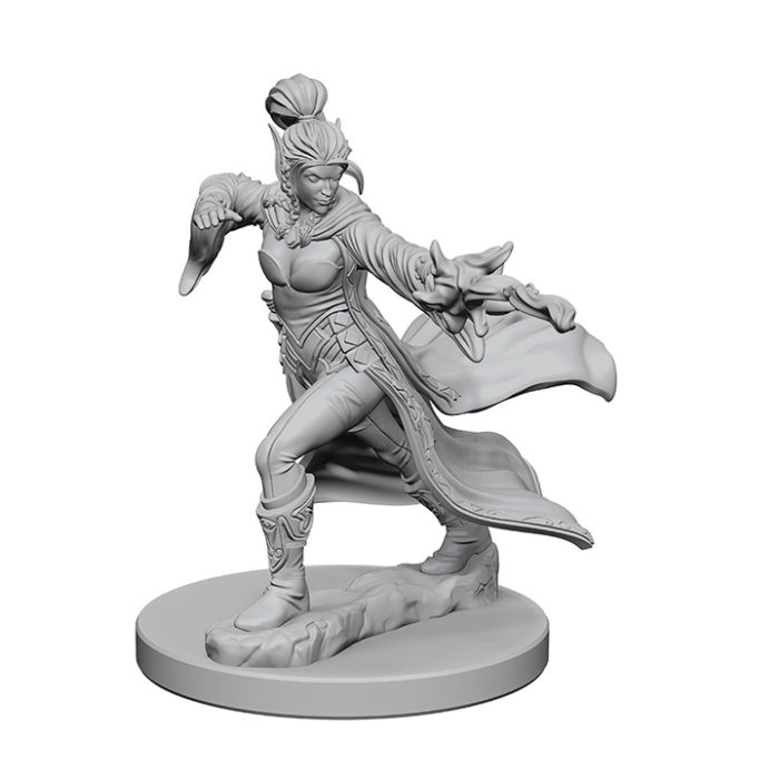 Pathfinder Battles Deep Cuts: Elf Female Sorcerer