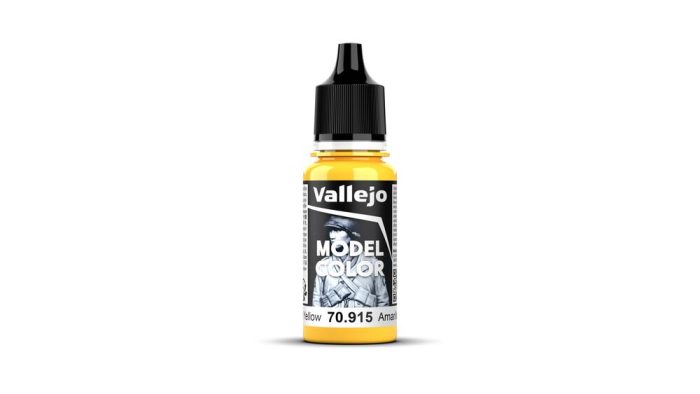 Vallejo Model Colour - Deep Yellow 17 ml Old Formulation - Image 2