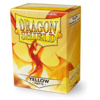 DS Sleeves (100) Yellow Matte