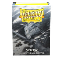 DS Sleeves (100) Dual Snow Matte - Image 2