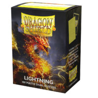 DS Sleeves (100) Dual Lightning Matte
