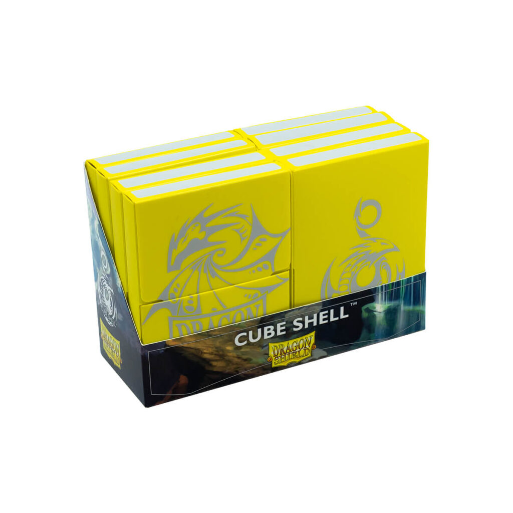 Deck Box Mix-Black, White, Blue, Yellow - 4 Count-PKM-YGO MTG