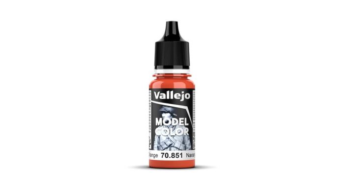 Vallejo Model Colour - Bright Orange 17 ml Old Formulation - Image 2