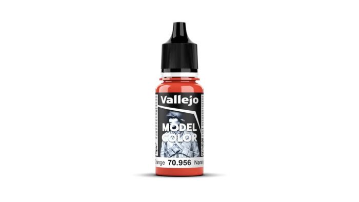 Vallejo - Model Color - Matt - 031 - Clear Orange - Image 2