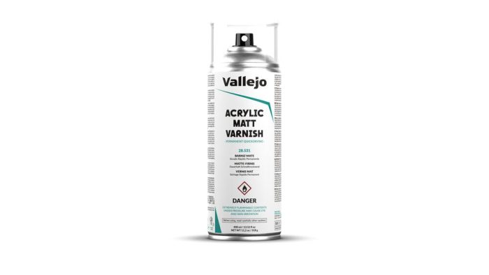 Vallejo - Acrylic Matt Spray Varnish