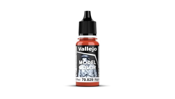 Vallejo Model Colour - Amarantha Red 17 ml Old Formulation - Image 2