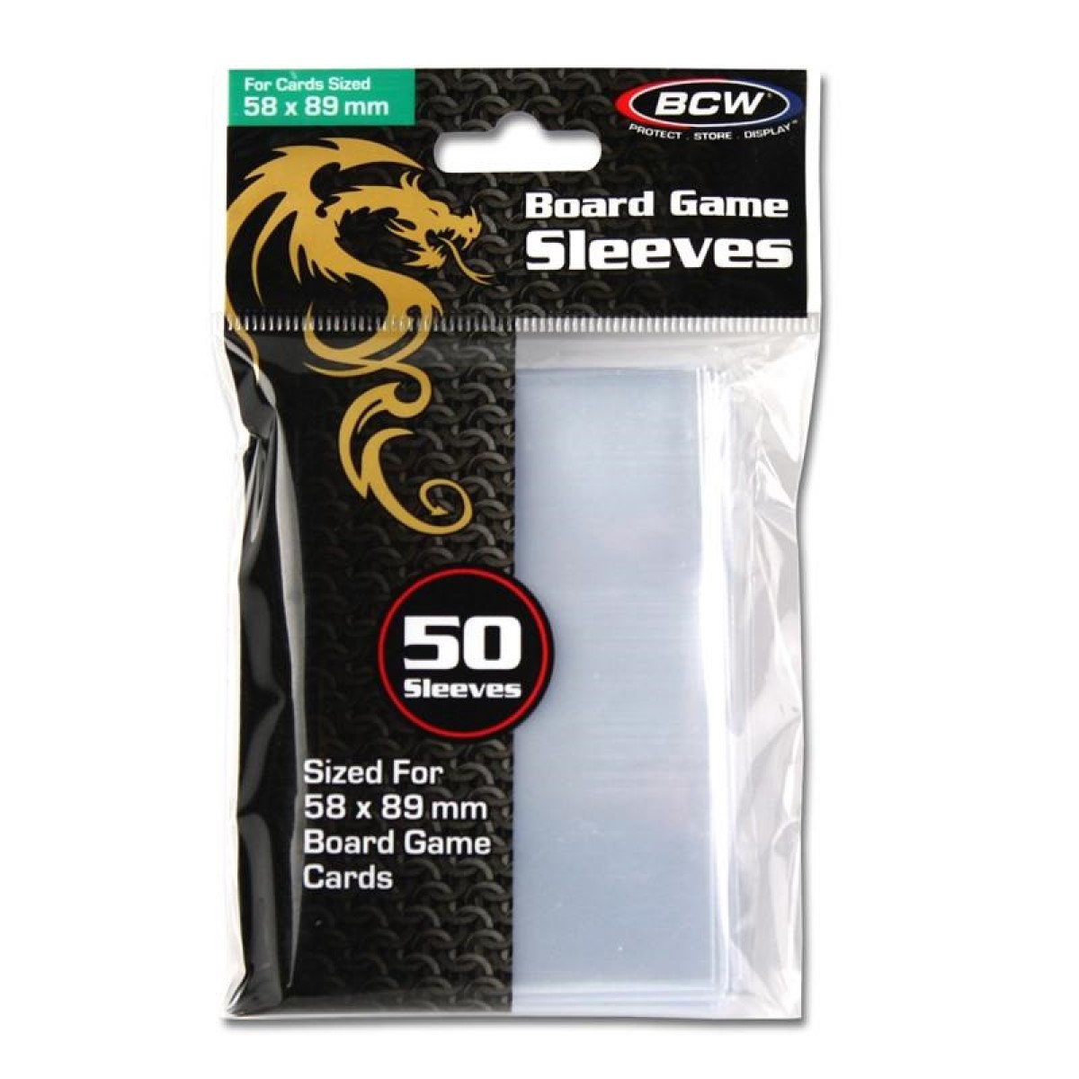 BCW Board Game Sleeves Standard Chimera (58mm x 89mm)