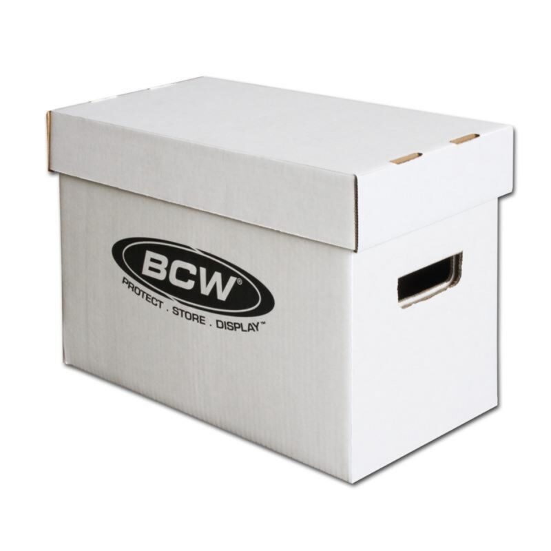 Bcw Rack BCW Comic Storage Box 'Short' 5ct. Bundle - Geek Culture