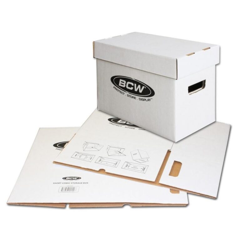 Bcw Rack BCW Comic Storage Box 'Short' 5ct. Bundle - Geek Culture