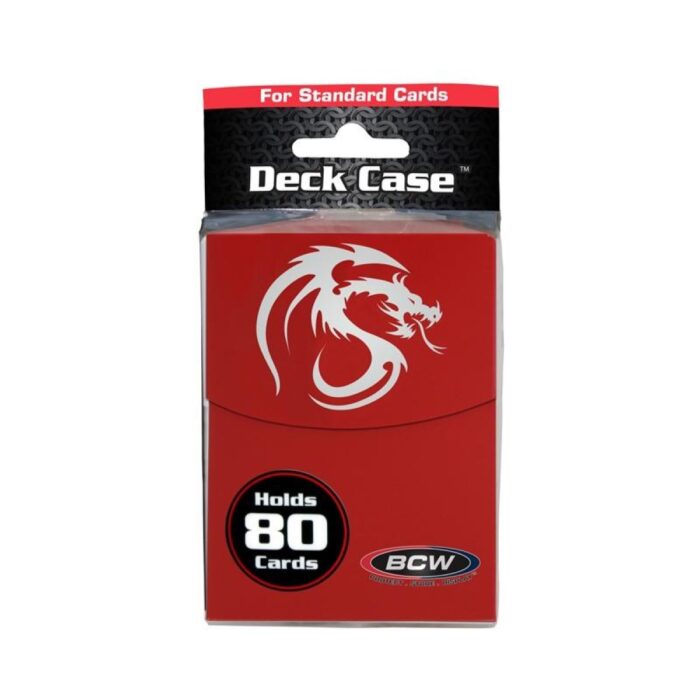 BCW Deck Case (80) Red - Image 2