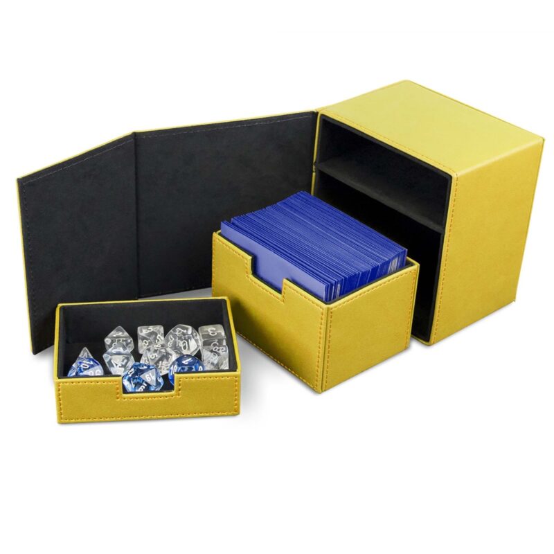 Bcw Rack BCW Deck Vault LX (100) Yellow - Geek Culture