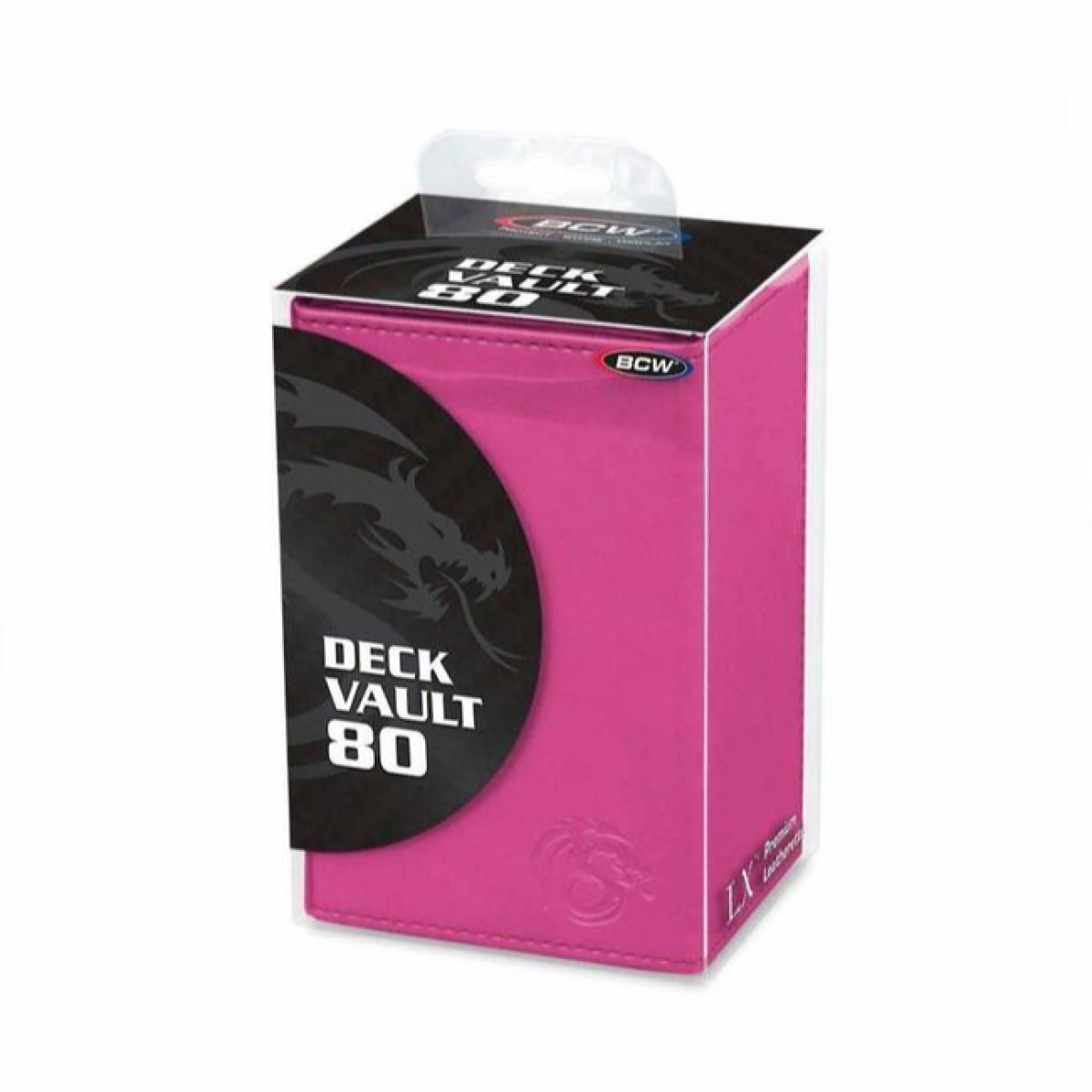 BCW Deck Vault LX (80) Pink
