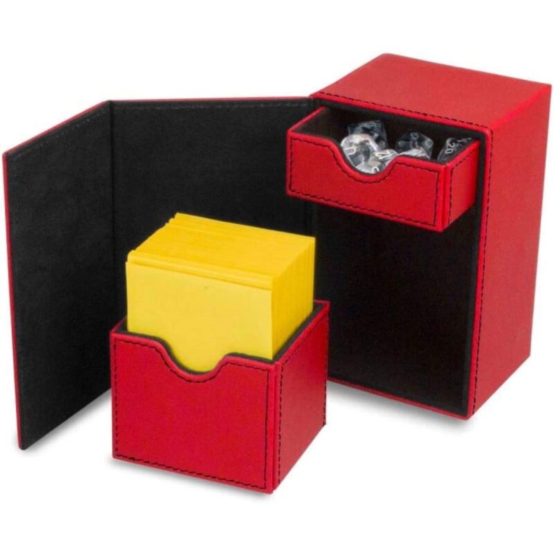 Bcw Rack BCW Deck Vault LX (80) Red - Geek Culture