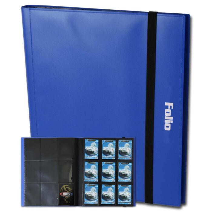 BCW Portfolio 9-Pocket Album - Blue