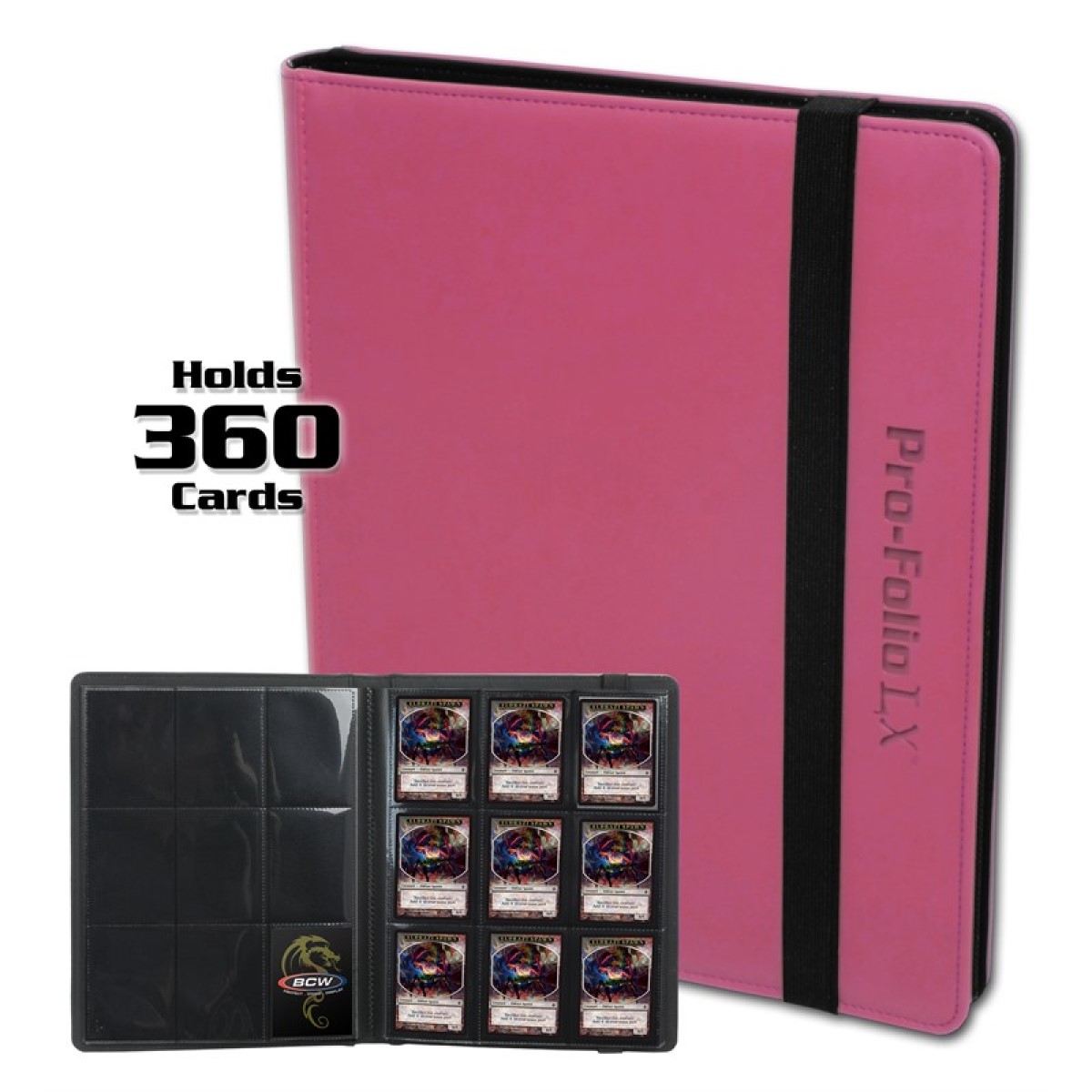 BCW Portfolio 9-Pocket LX Pink
