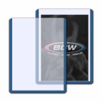 3x4 Topload Card Holder - Blue Border - Image 2