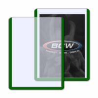 3x4 Topload Card Holder - Green Border - Image 2