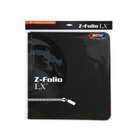 BCW Zipper Folio 12-Pocket LX Black