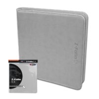 BCW Zipper Folio 12-Pocket LX White - Image 2