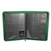 BCW Zipper Folio 9-Pocket LX Green - Image 3