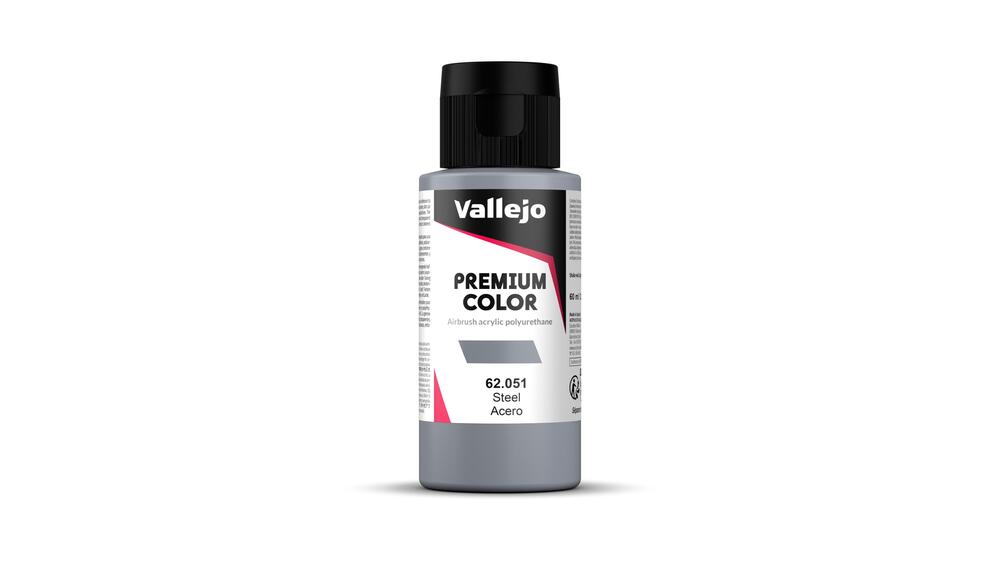 Vallejo - Premium Color - Steel 60 ml