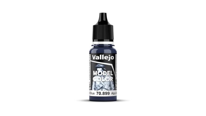 Vallejo Model Colour - Dark Prussian Blue 17 ml Old Formulation - Image 2