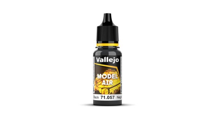 Vallejo - Model Air - Black 17 ml