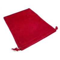 Chessex - Large Dice Bag Burgundy 5"X7" - Image 2