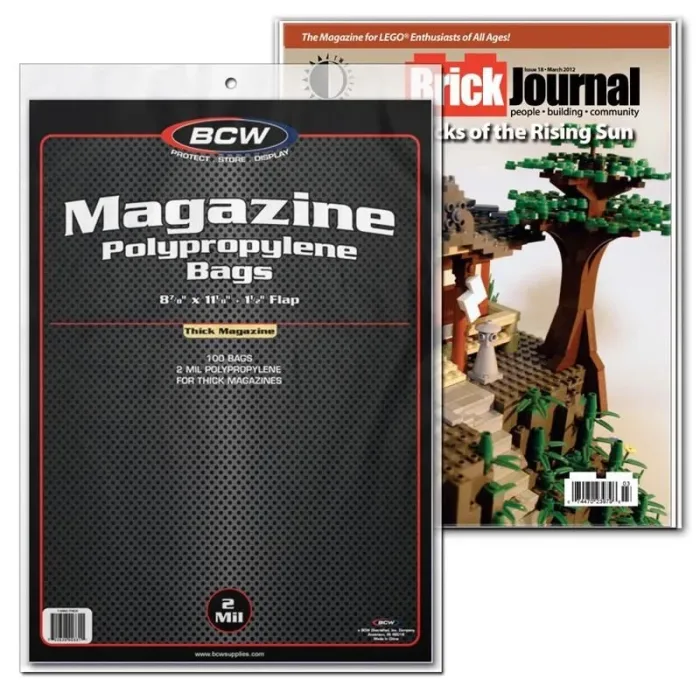 BCW Magazine Bags - Thick