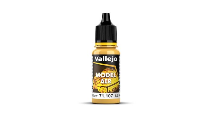 Vallejo - Model Air - US Interior Yellow 17 ml