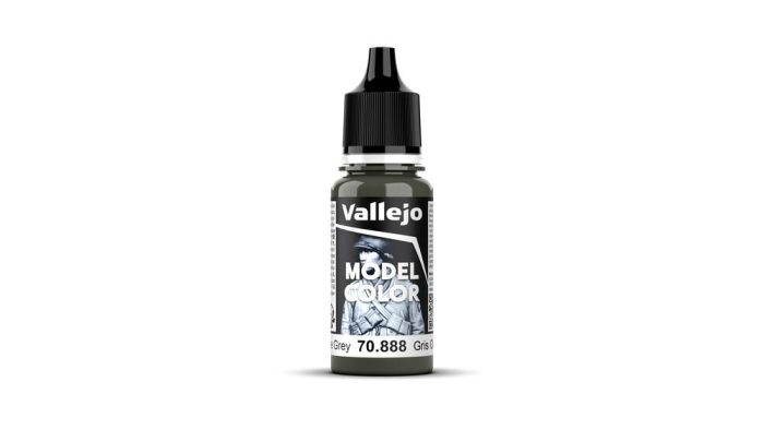 Vallejo Model Colour - Olive Grey 17 ml Old Formulation - Image 2