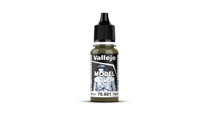 Vallejo Model Colour - Green Yellow 17 ml Old Formulation